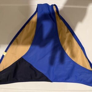 Blue and Black Bikini Bottom